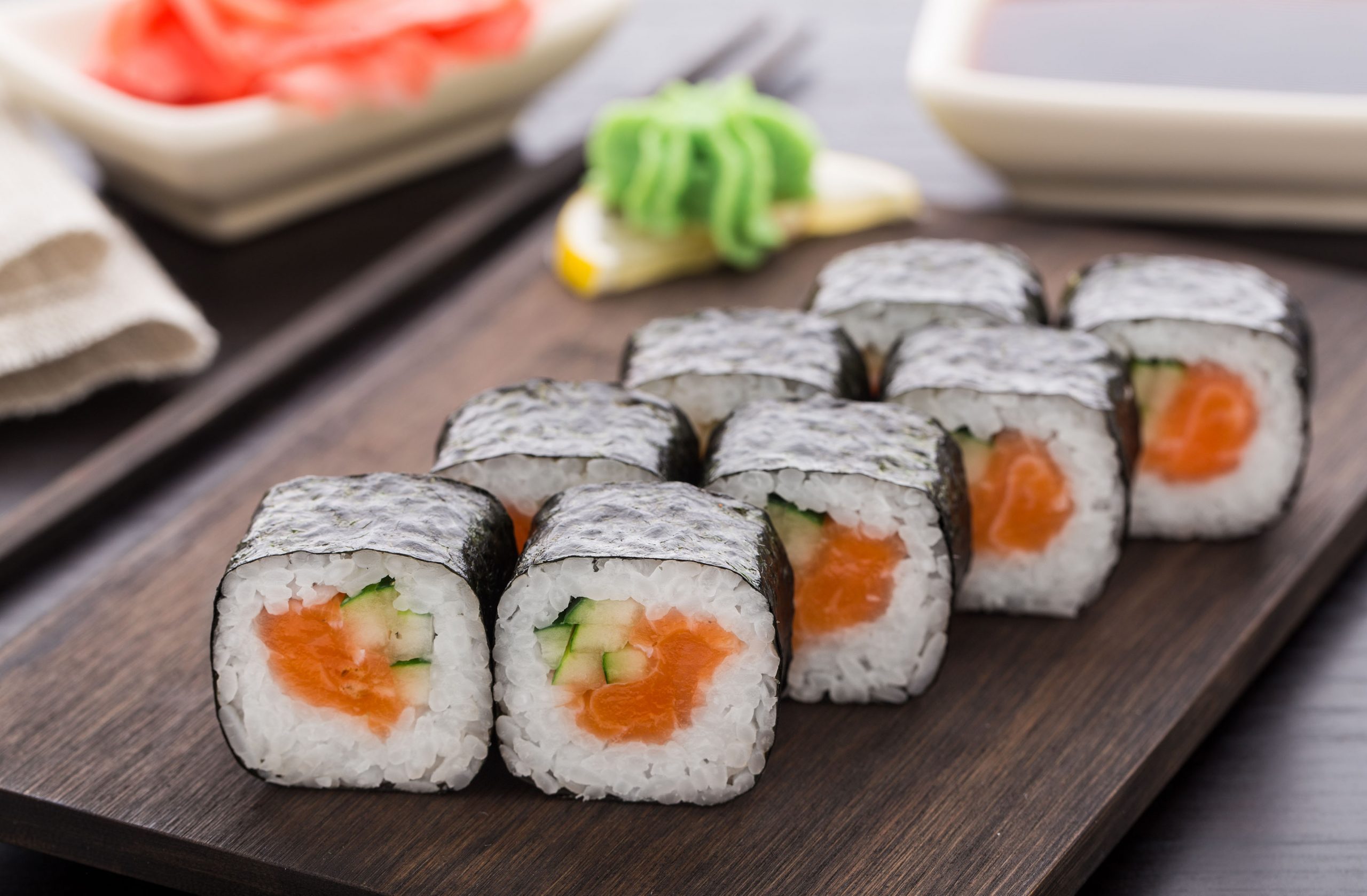 Japanese Sushi Rolls Scaled 
