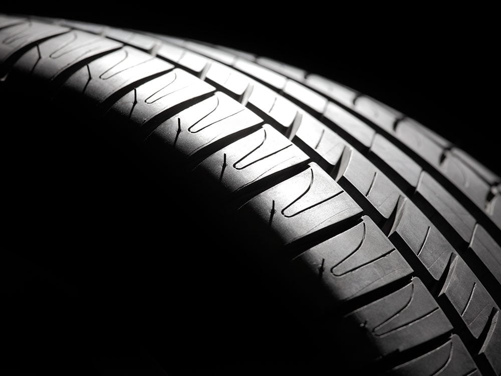 Check tire tread