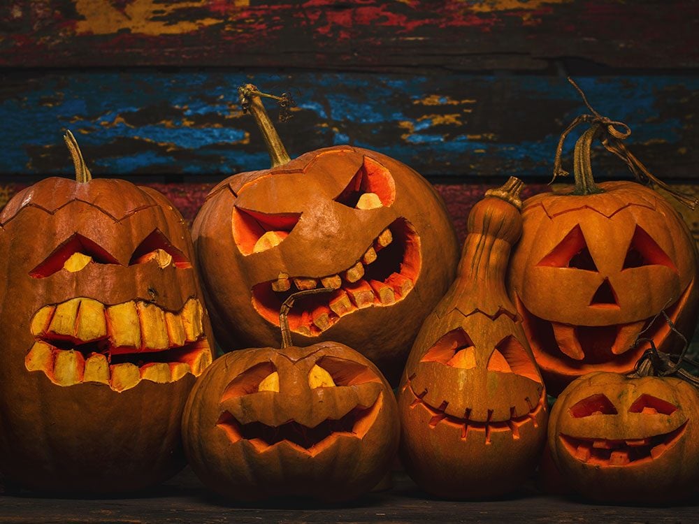 Get Spooky this Halloween with Normal Jack O Lantern Faces - 10 ...