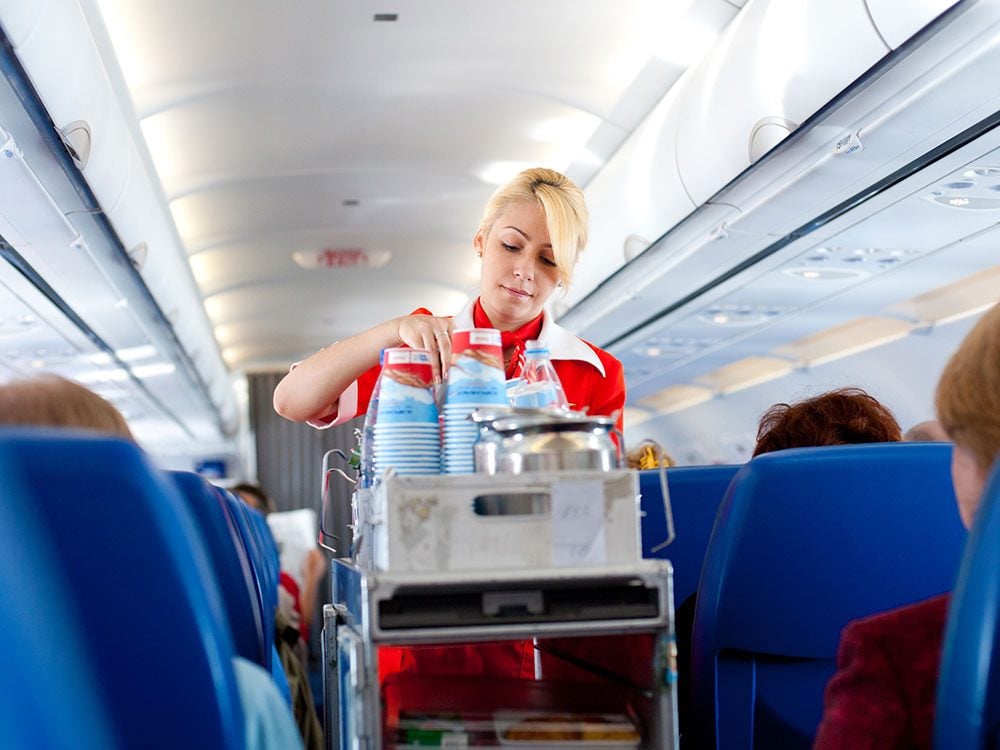 This is the best drink to order on a plane