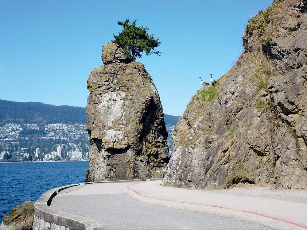 Vancouver Seawall - Siwash Rock