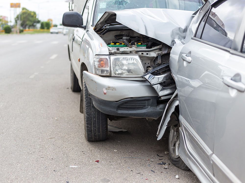 Never follow a friend while driving