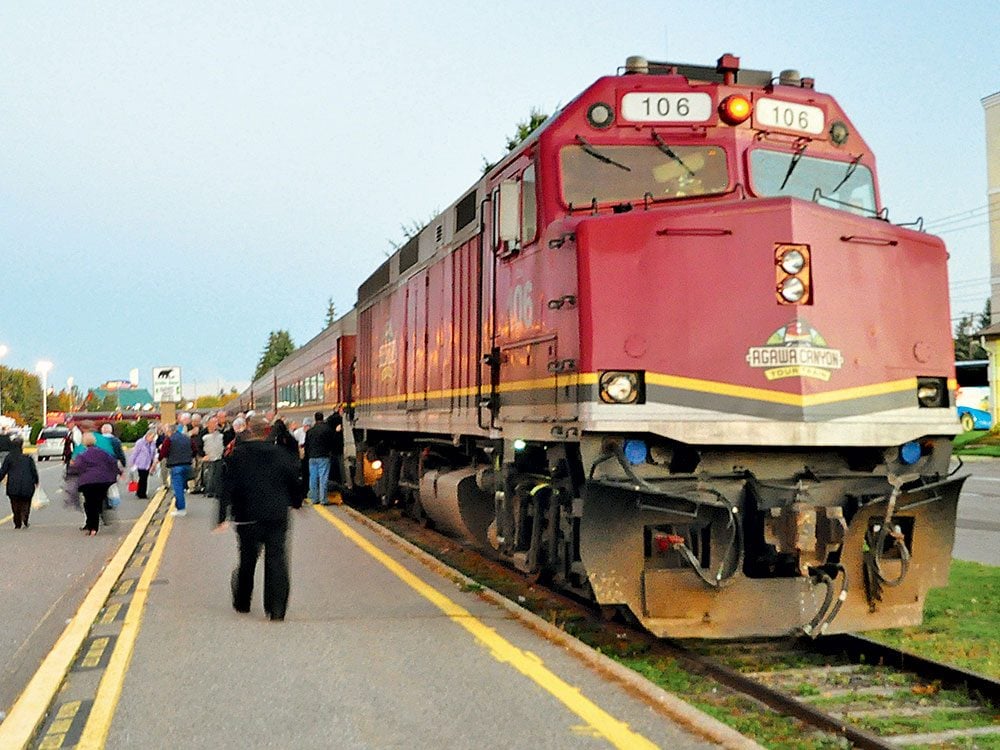 Spectacular Scenery From the Agawa Canyon Fall Colours Train Tour