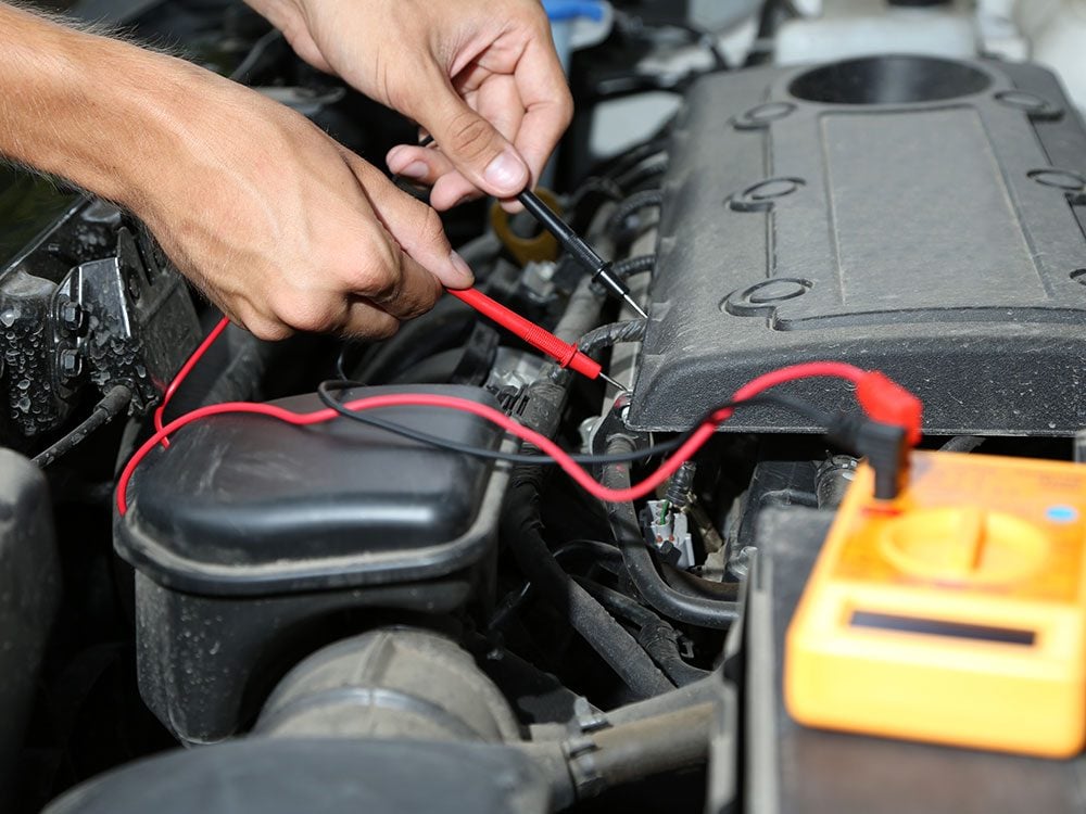 Test your car battery regularly