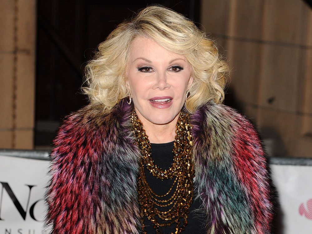 Birthday jokes from Joan Rivers