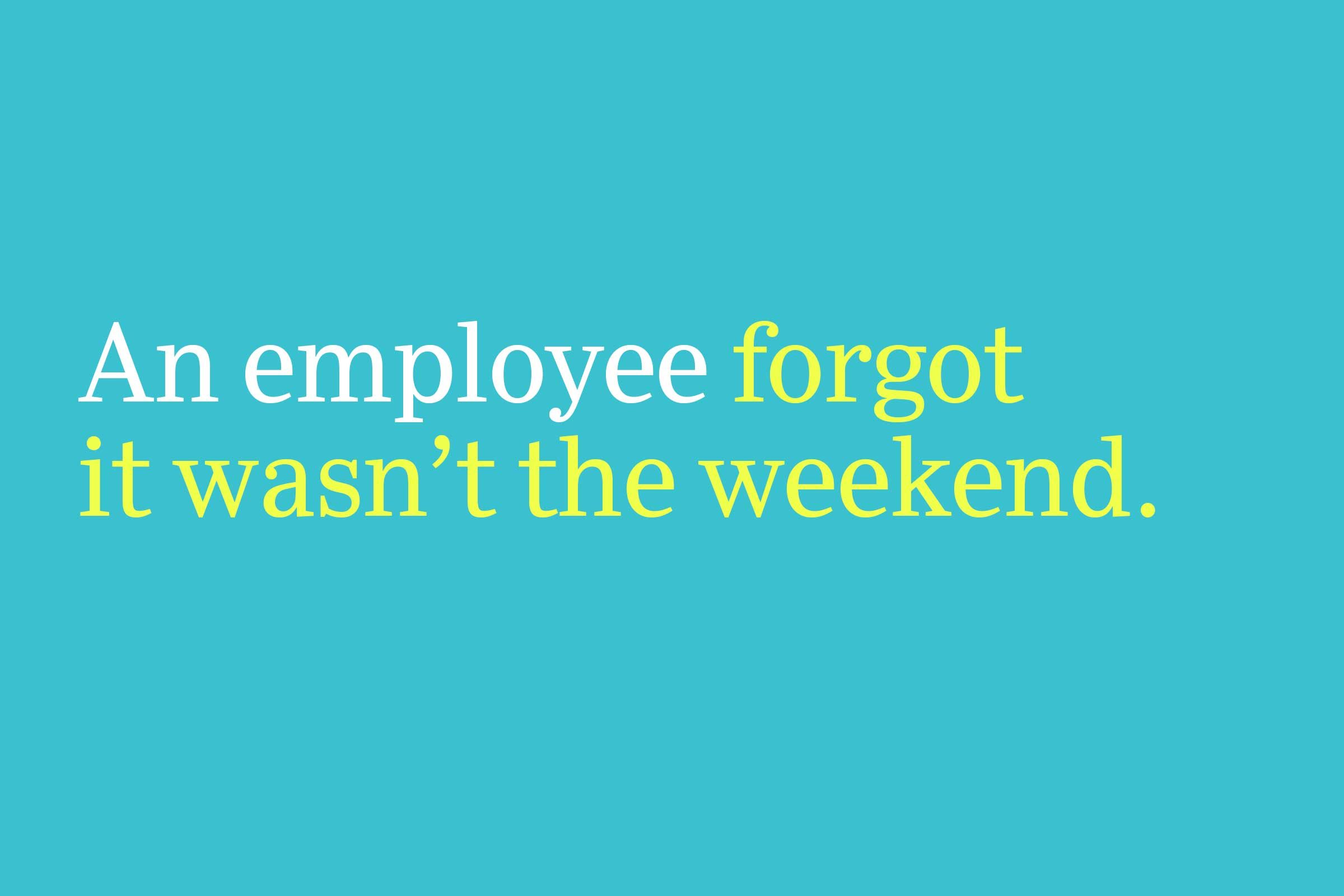 The Funniest Real Excuses To Get Out of Work | Reader's Digest