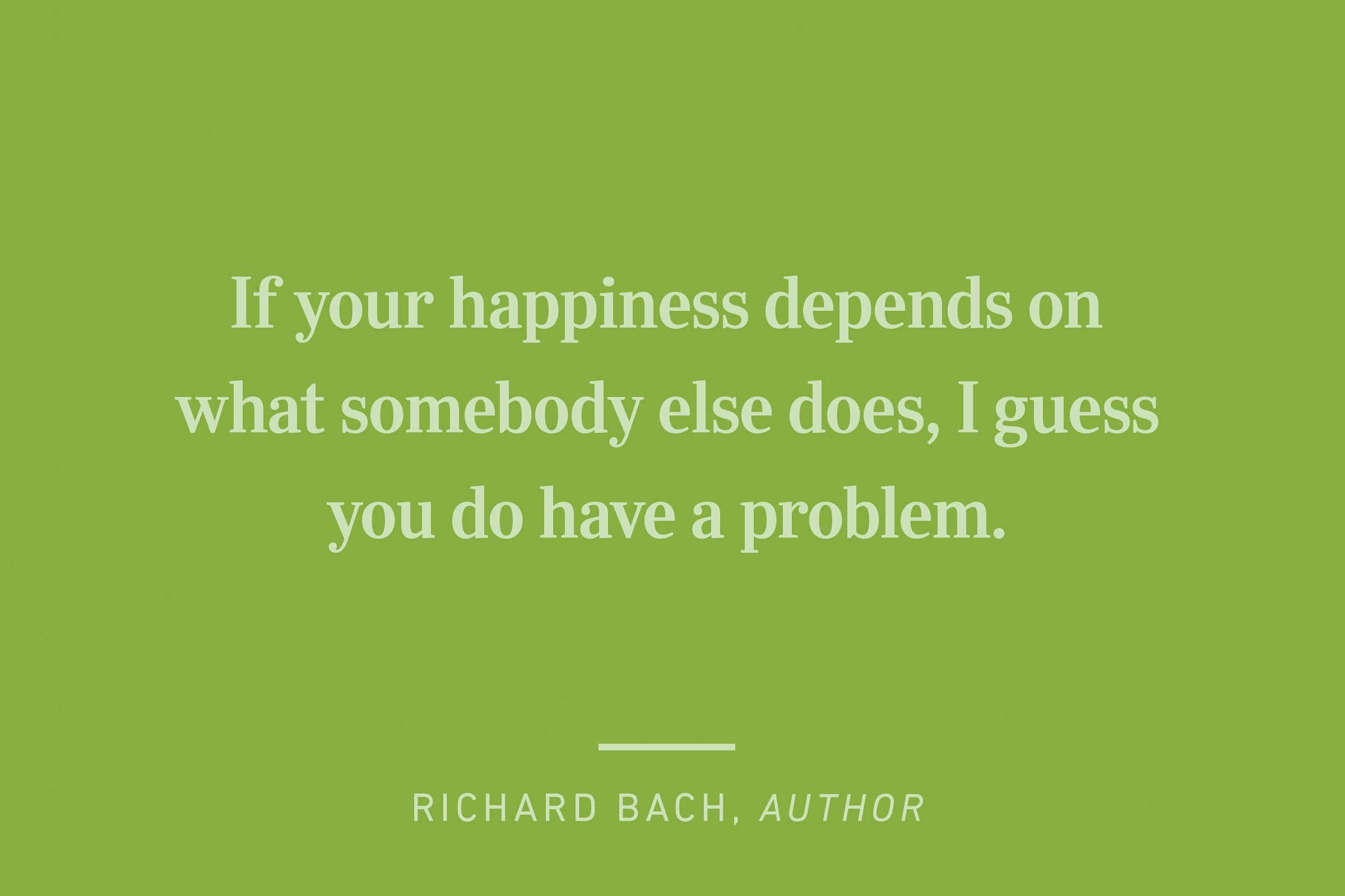 richard bach happiness quote