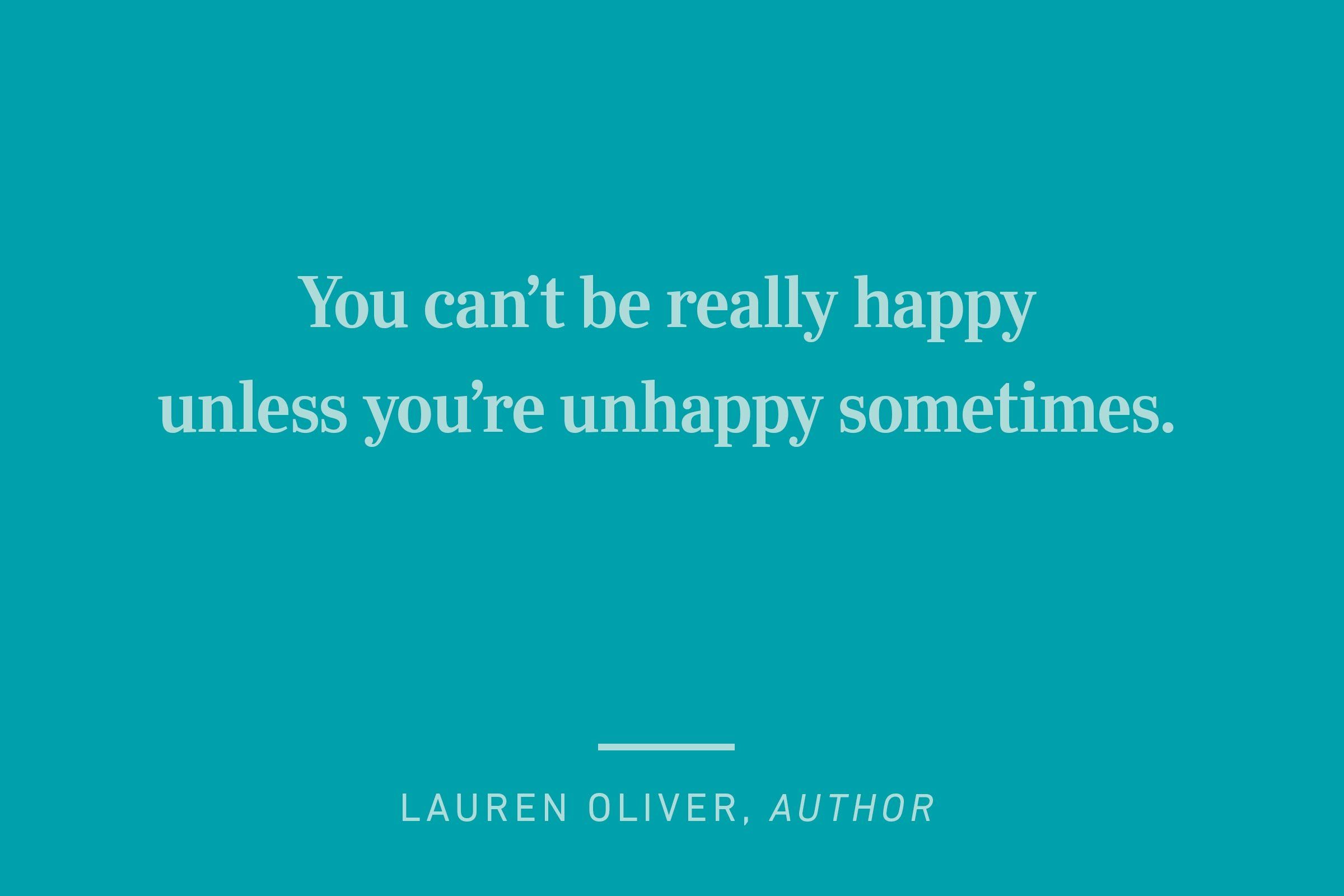 lauren oliver happiness quote