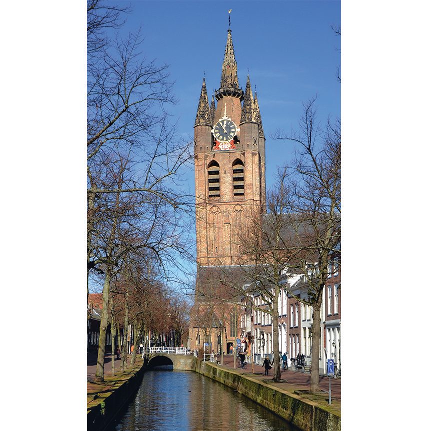 Oude Kerk Protestant Church in Delft