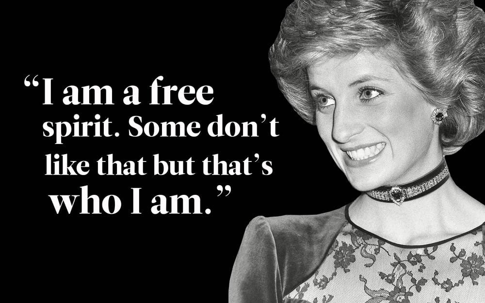 Princess Diana quotes - I am a free spirit