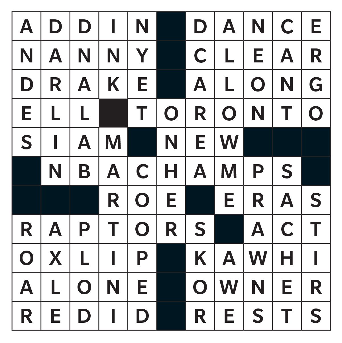 printable crossword puzzles from reader s digest canada