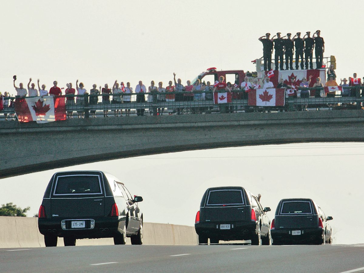 The Highway of Heroes Tree Campaign Our Canada