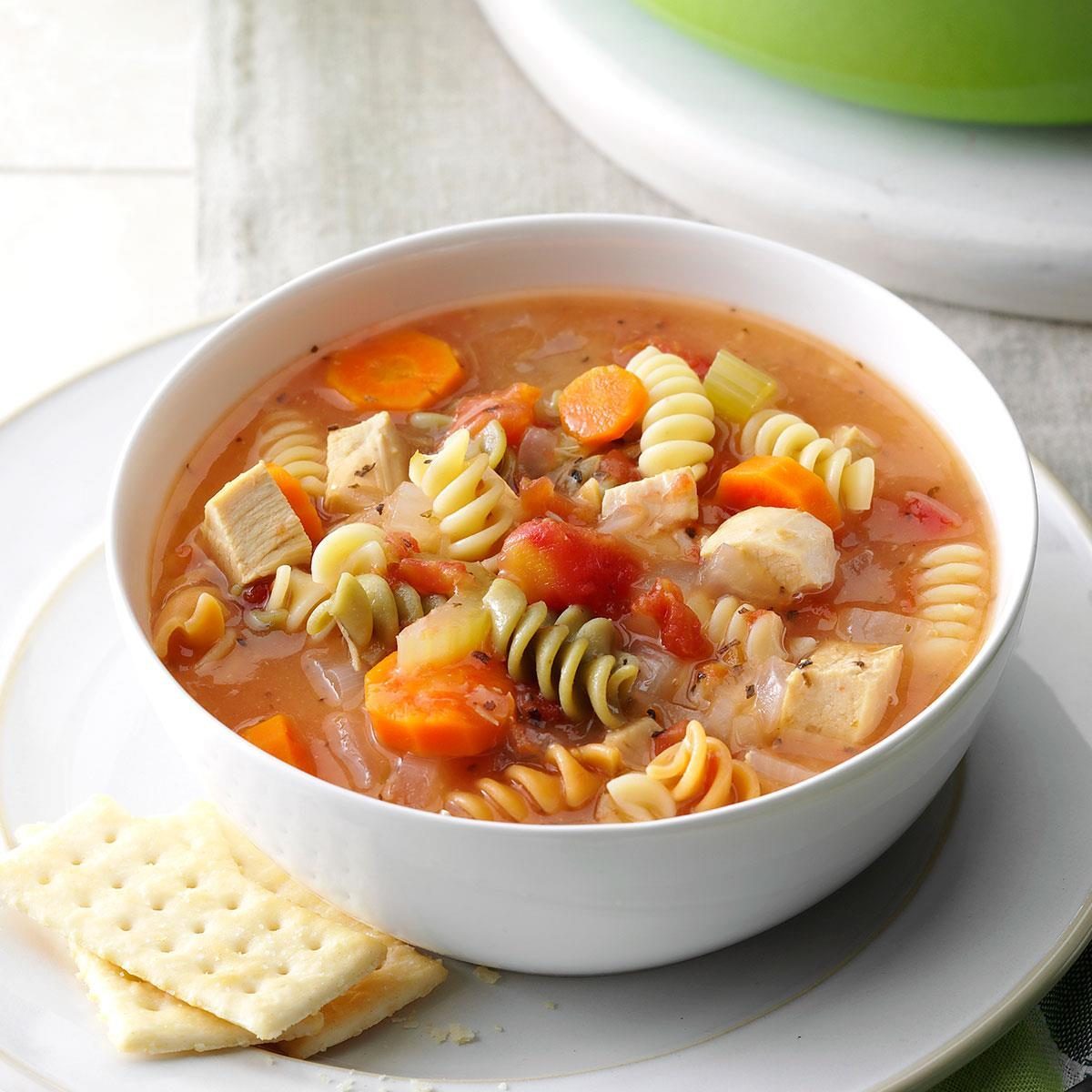 Curly Noodle Chicken Soup | Reader's Digest Canada