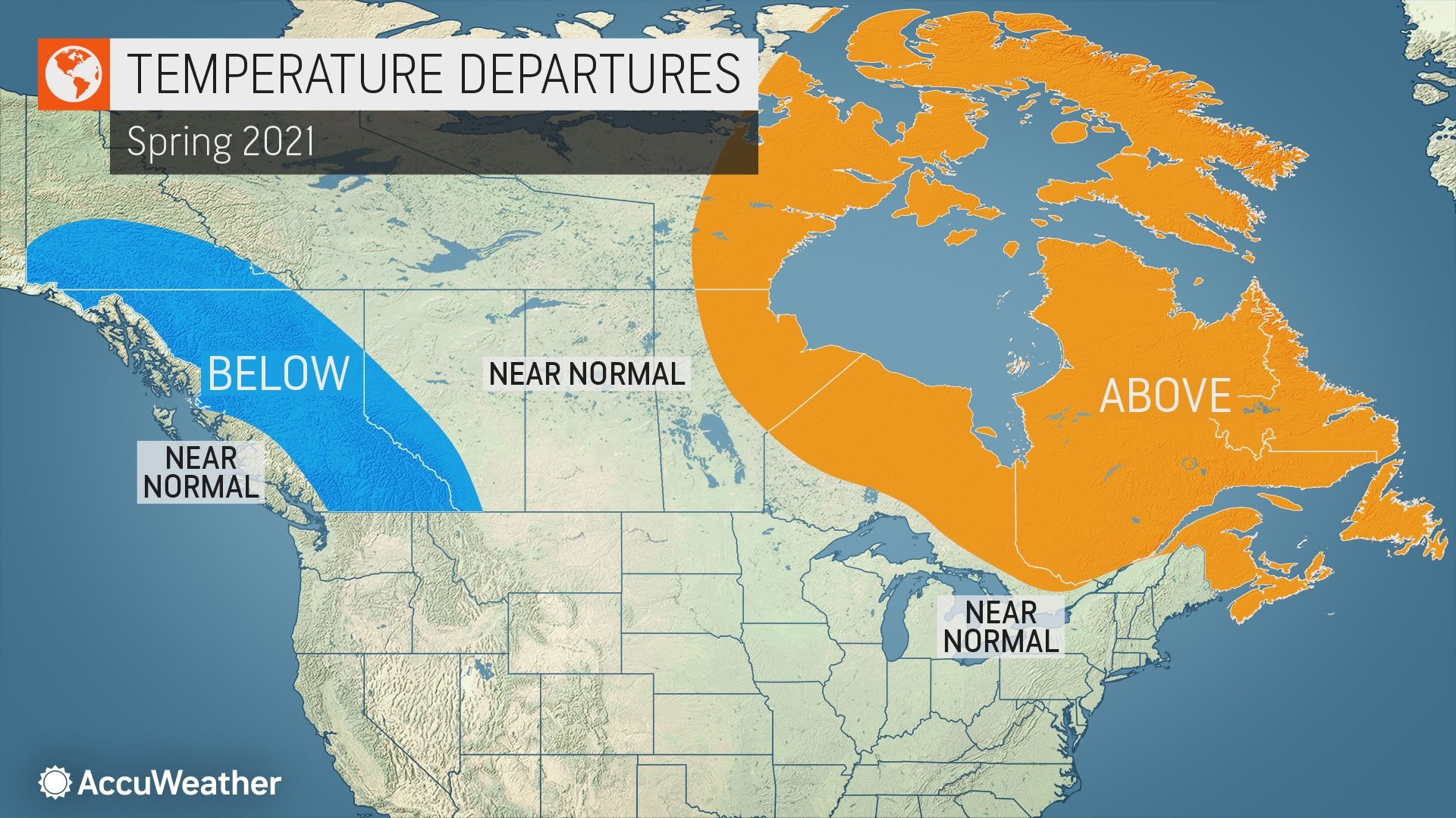 Here’s the Spring Forecast Across Canada, According to AccuWeather
