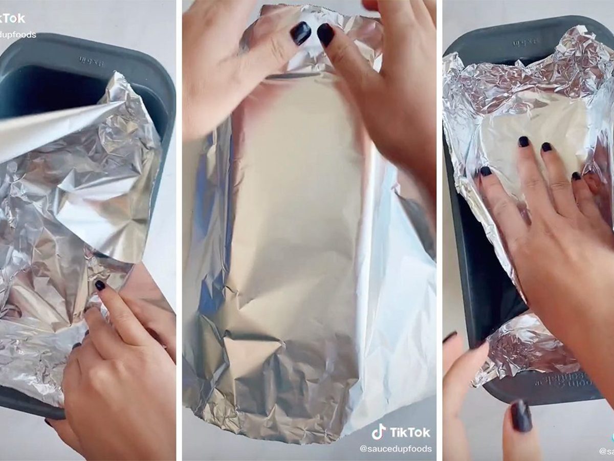 How to Line a Baking Pan with Aluminum Foil Reader's Digest Canada