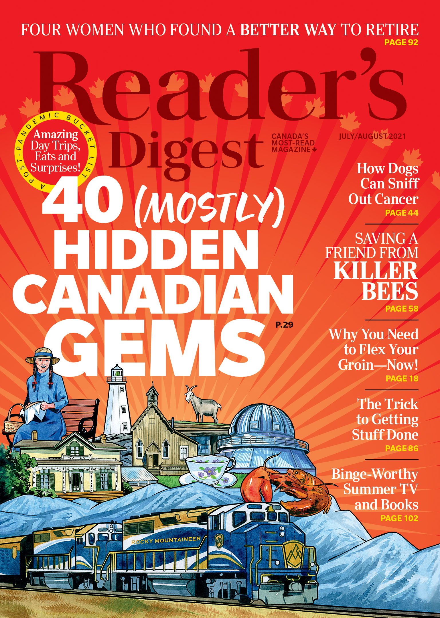 Inside The July August 2021 Issue Of Reader S Digest Canada Reader S Digest Canada