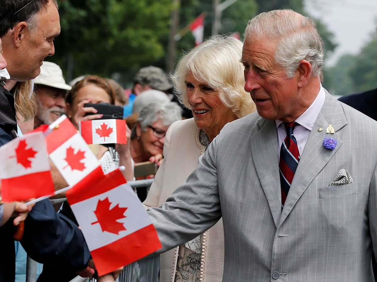 King Charles and Camilla in Canada in 2017