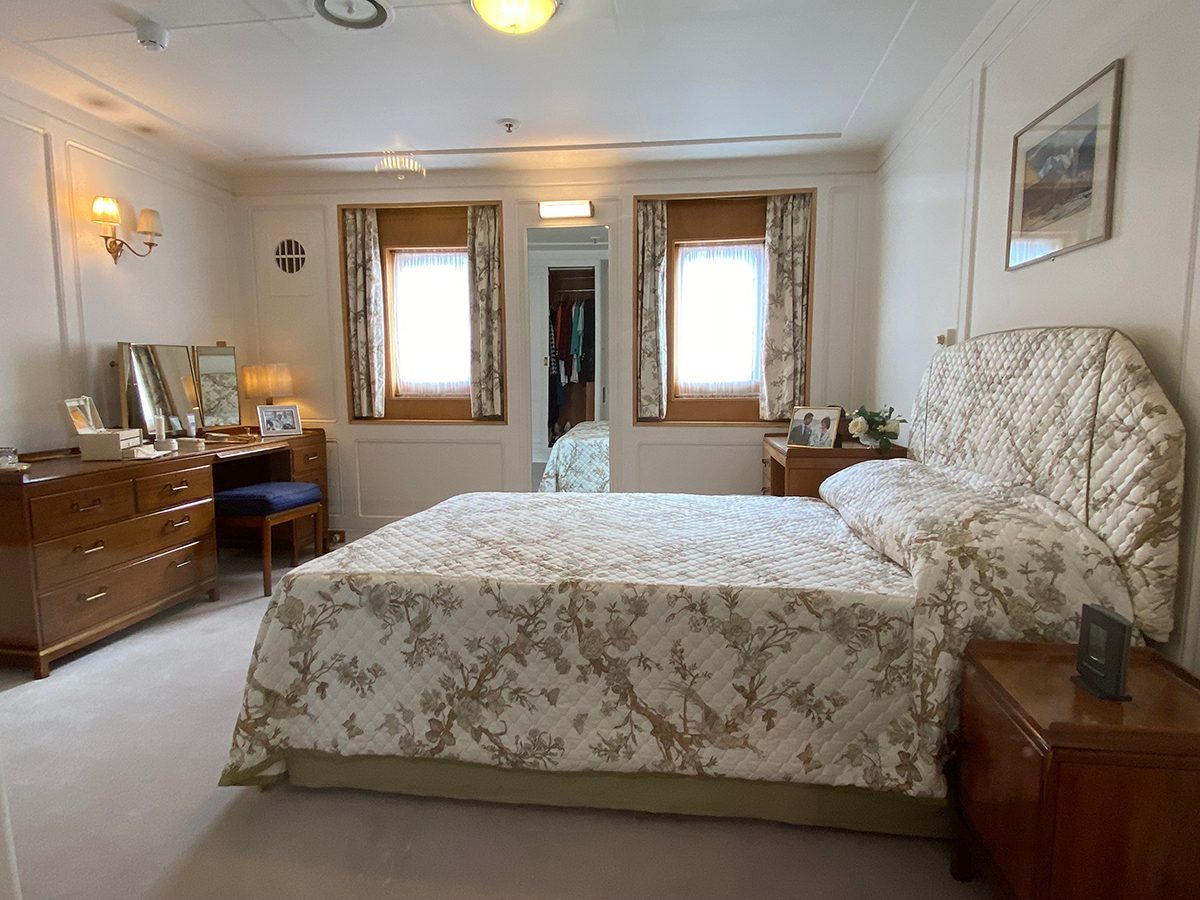 is the royal yacht britannia a hotel