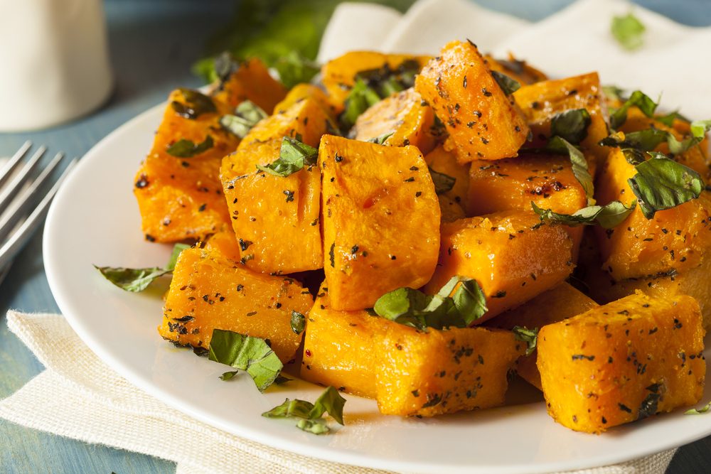 Roasted Butternut Squash with Parmesan Recipe