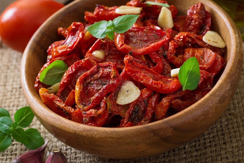 Herbed SunDried Tomatoes in Oil