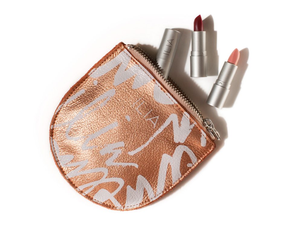 ilia makeup bag