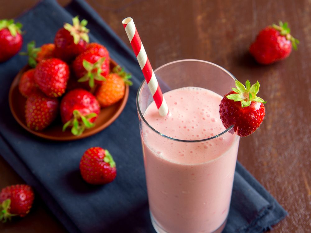 StrawberryYogurt Smoothies