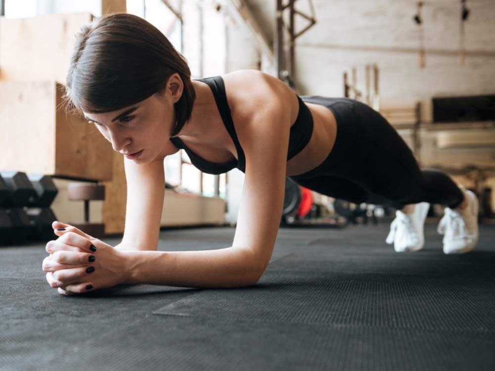 how to lose belly fat plank