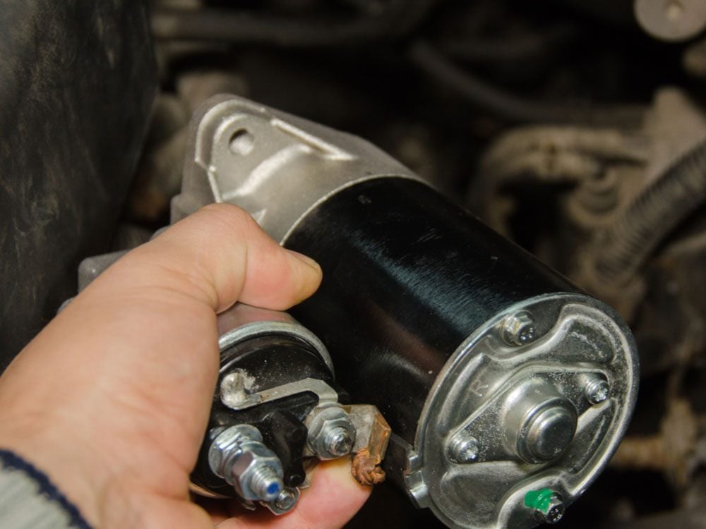 install a car starter